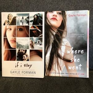 Bundle of 2 Books - If I Stay and Where She Went